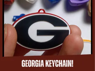 Georgia Bulldogs Keychain (UGA)
