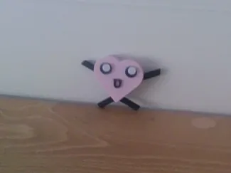 tiny "Heart U" friend