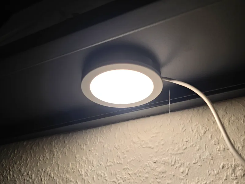 Magnetic Backplate for Mittled LED IKEA