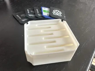 1x1x0.5 - Multibin Insert with SD Card holder