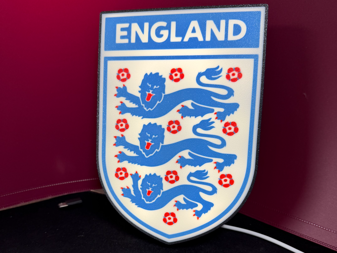 England badge lightbox