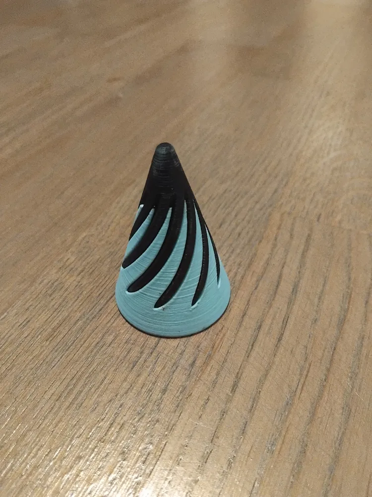 Spiral fidget cone toy - Free 3D Print Model - MakerWorld