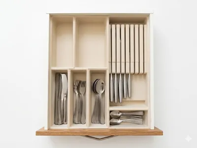 Customizable Drawer Insert: IKEA Cutlery Tray