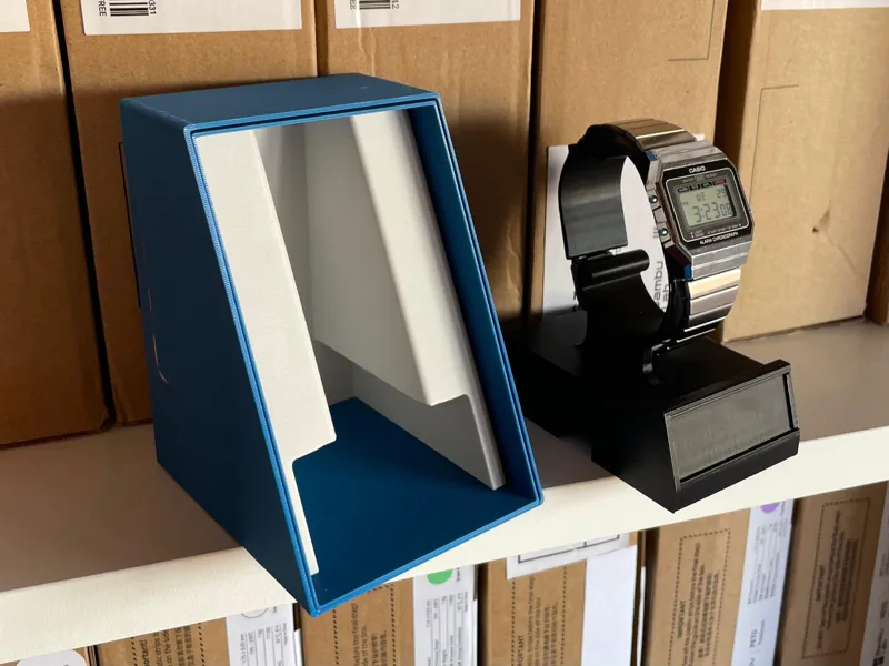 Casio watch stand- box 