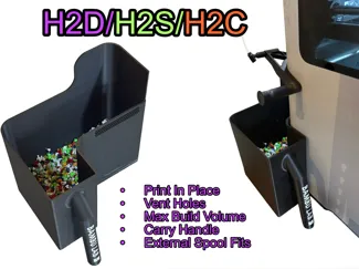 H2D/ H2S/ H2C Poop bucket - AMS purge collection