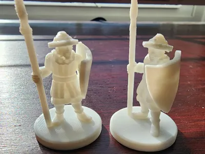 DnD Spearman Milita mini