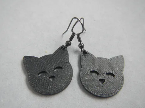 Cat earrings