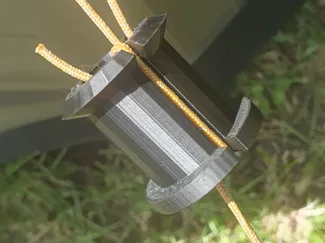 Tent spool revinder