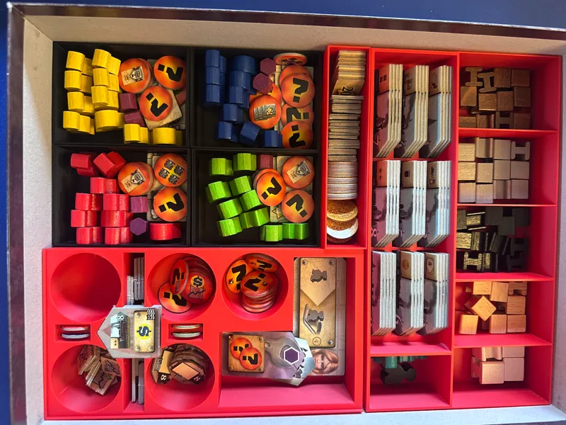 Russian Railroads Game Insert