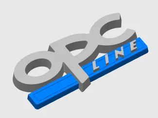 OPC Line badge for Opel