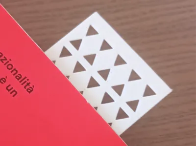 Basic Bookmark – Triangle Pattern
