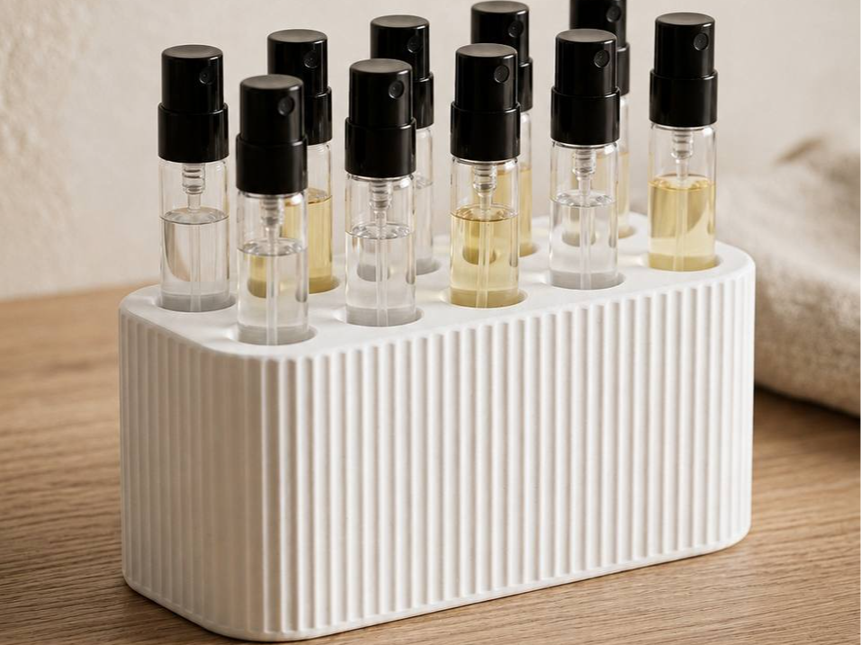 Perfume Sample Vial Holder – Tester Organizer 