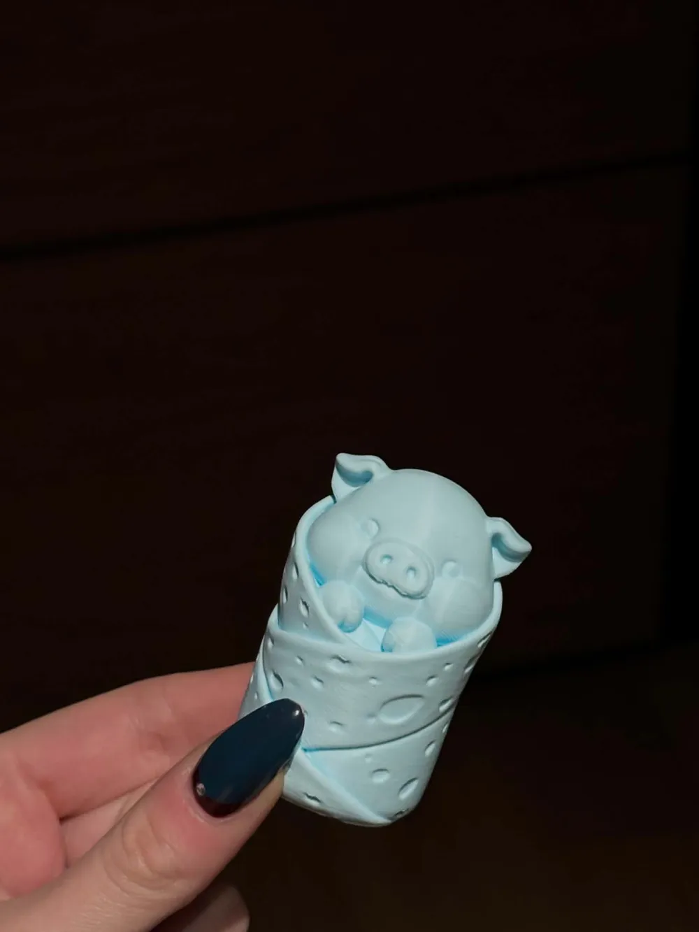 Piggy Chubby Burrito – cute wrapped pig - Free 3D Print Model - MakerWorld