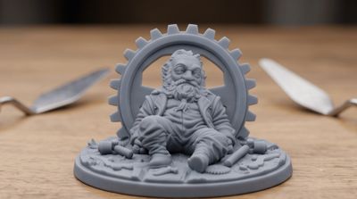Exhausted Artificer Nap | RPG Mini