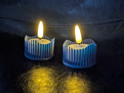 Pillar Tea Light Holder (50mm Base)