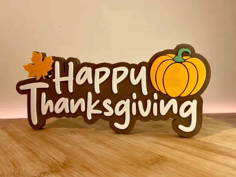 Happy Thanksgiving Sign