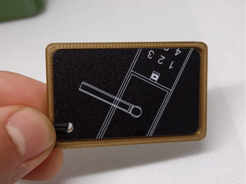 Smart Card Key Cover - Fingerprint Edition