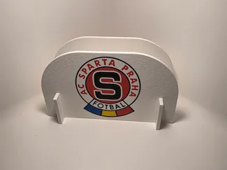 AC Sparta Praha coaster stand / Stojánek na tácky 