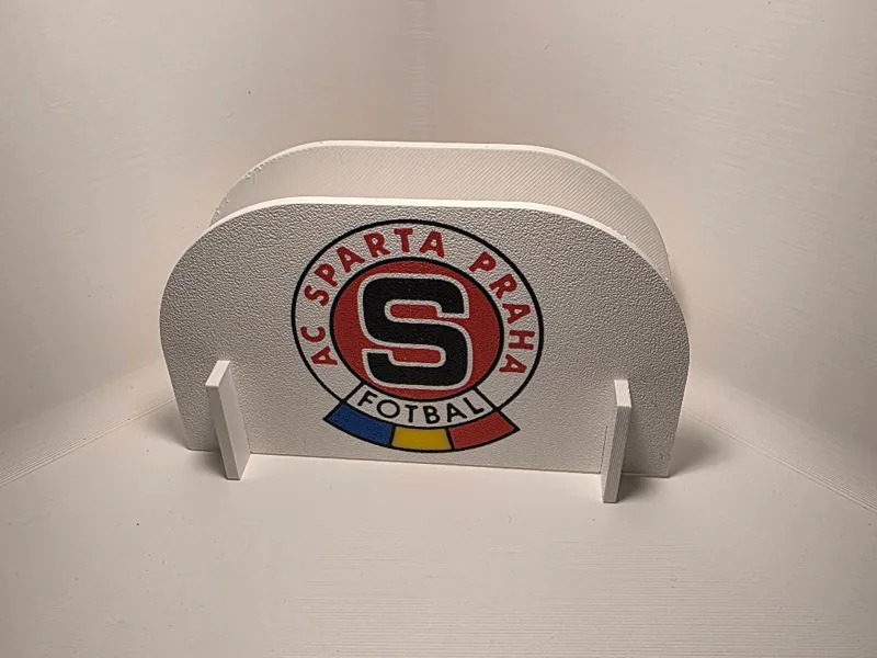 AC Sparta Praha coaster stand / Stojánek na tácky 