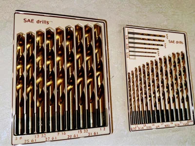 Warrior (HF) 29-piece drill set Gridfinity