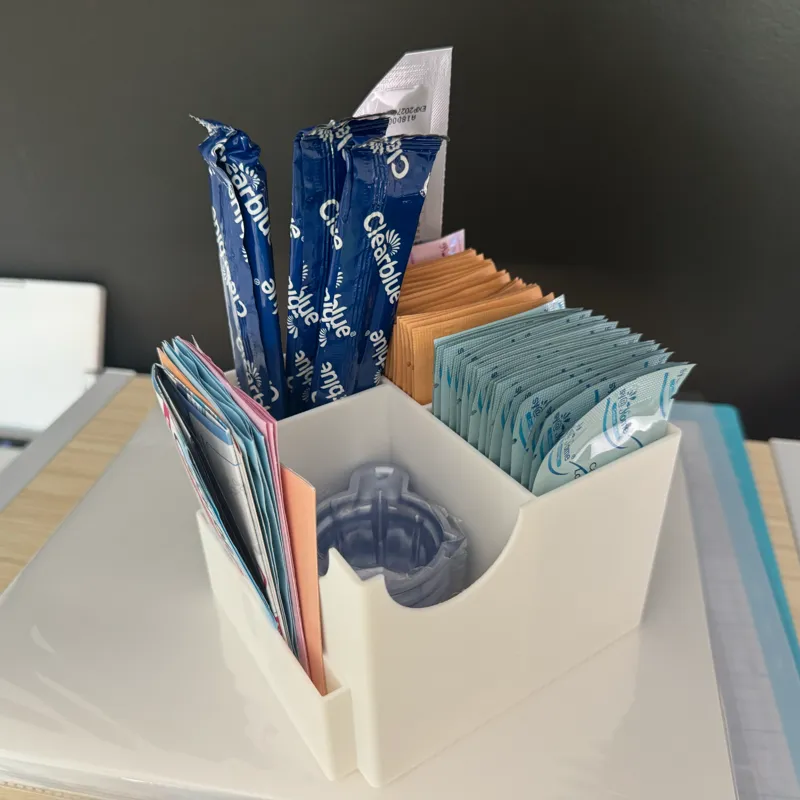 Pregnancy ovulation test strip storage