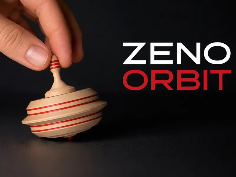 Zeno Orbit Spinning Top