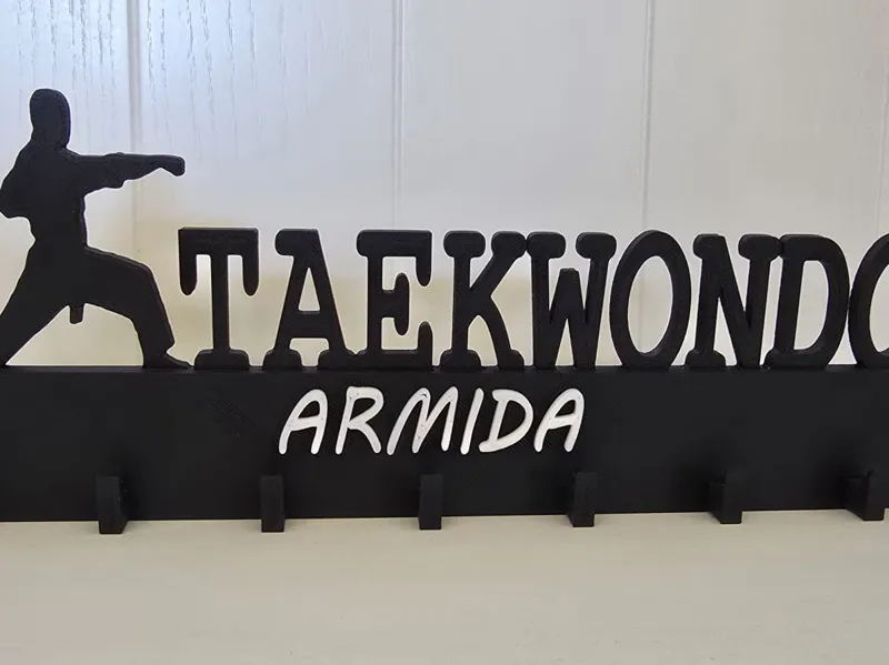 PORTA MEDAGLIE TAEKWONDO