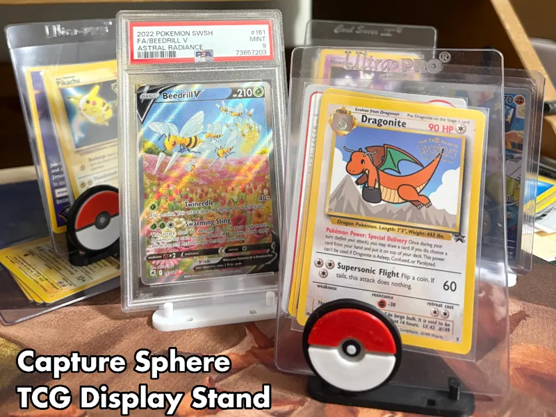 TCG Card Display Stand