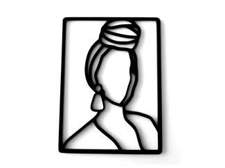 African Woman in a Turban