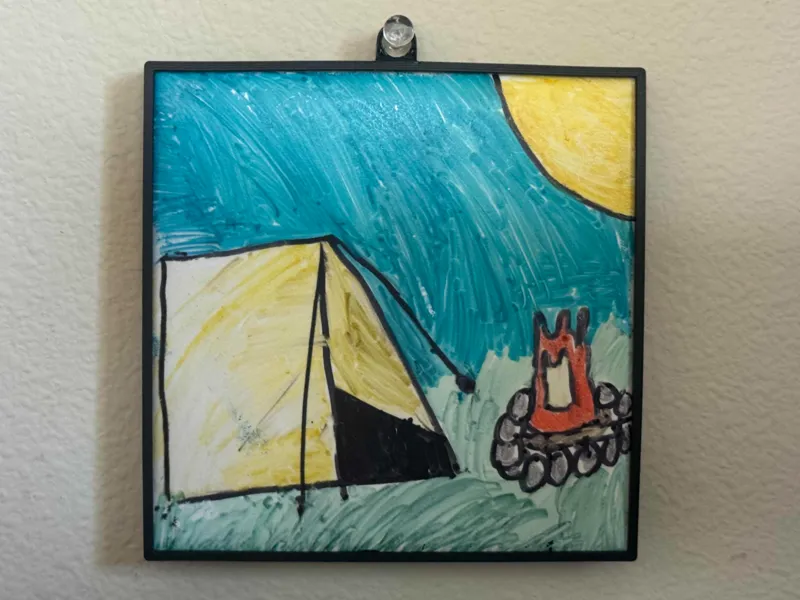 Tile Art Wall Mount / Frame