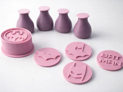 BATMAN Brigadeiro Ejector and Stamps