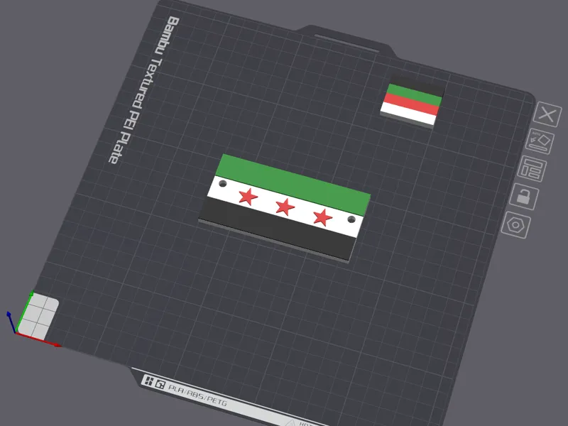 Syrian Flag – 6mm Pannier Attachment