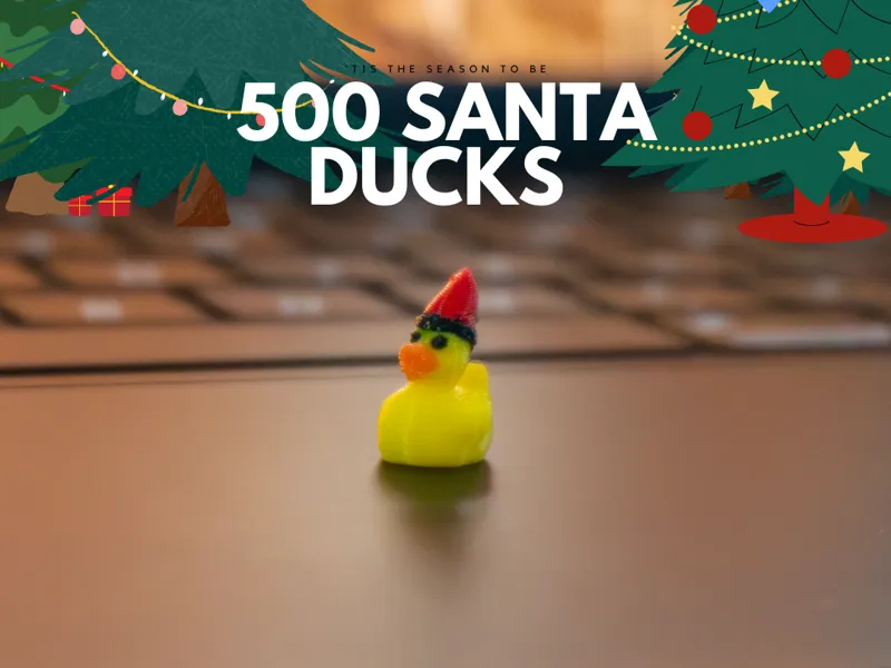 Duck The Halls - 500 Quackmas Ducks