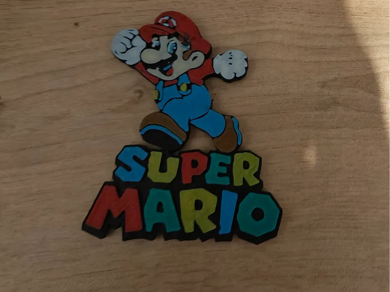 porte cle super mario