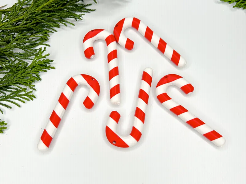 Candy Cane Ornament – Christmas Tree Hook Edition