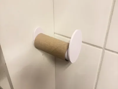 Easy peasy toilet holder