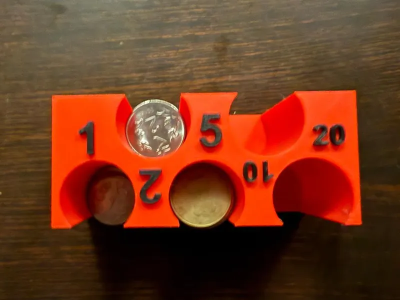 Coin Storage Container (Indian coins/INR)