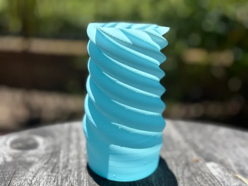 Twisted Fractal Vase