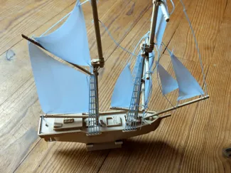 Sailboat Brigantine
