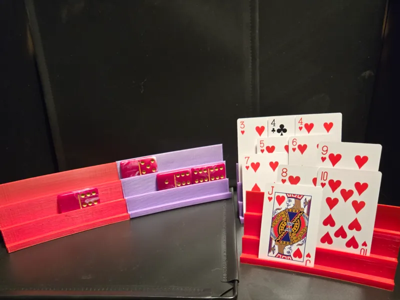 Domino, Tile and Card Holder