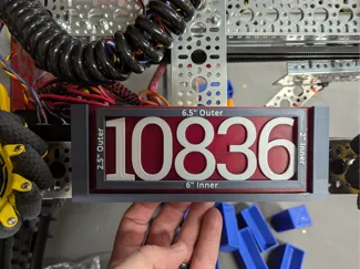 FTC Robot Sign Sizing Tool