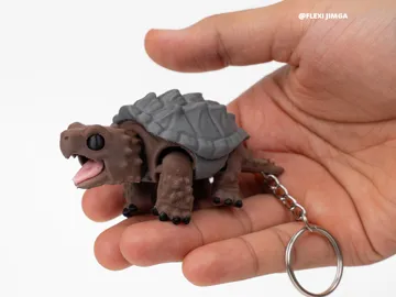 Llavero: Flexi Alligator Snapping Turtle & Keychain — vista de referencia 4
