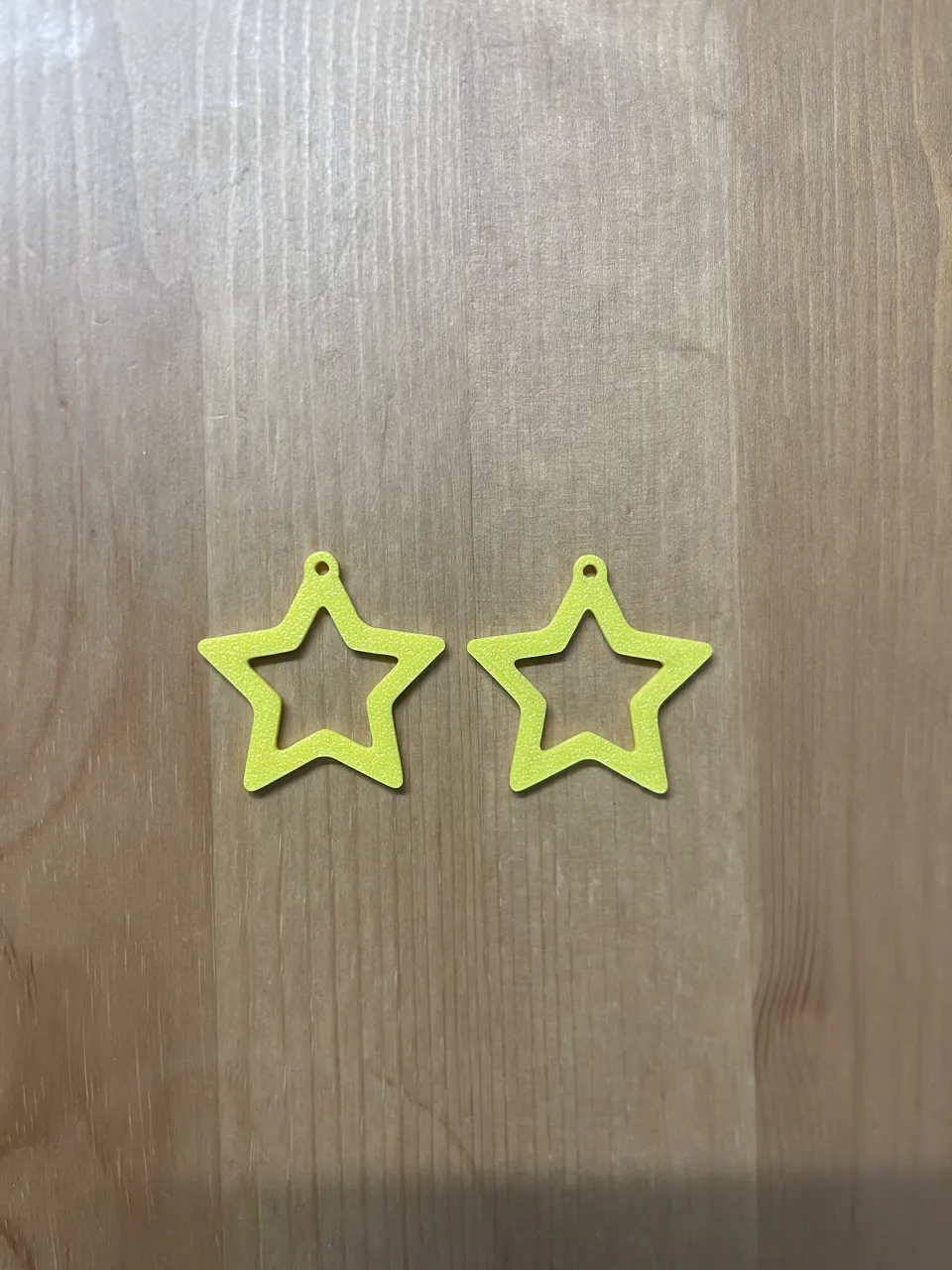 Larger Style Star Earrings view 2