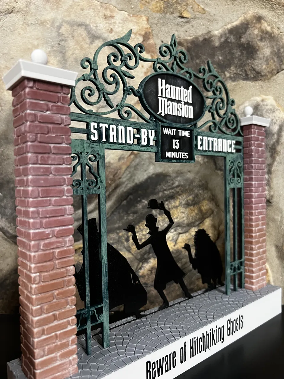 Haunted Mansion Gate view 3