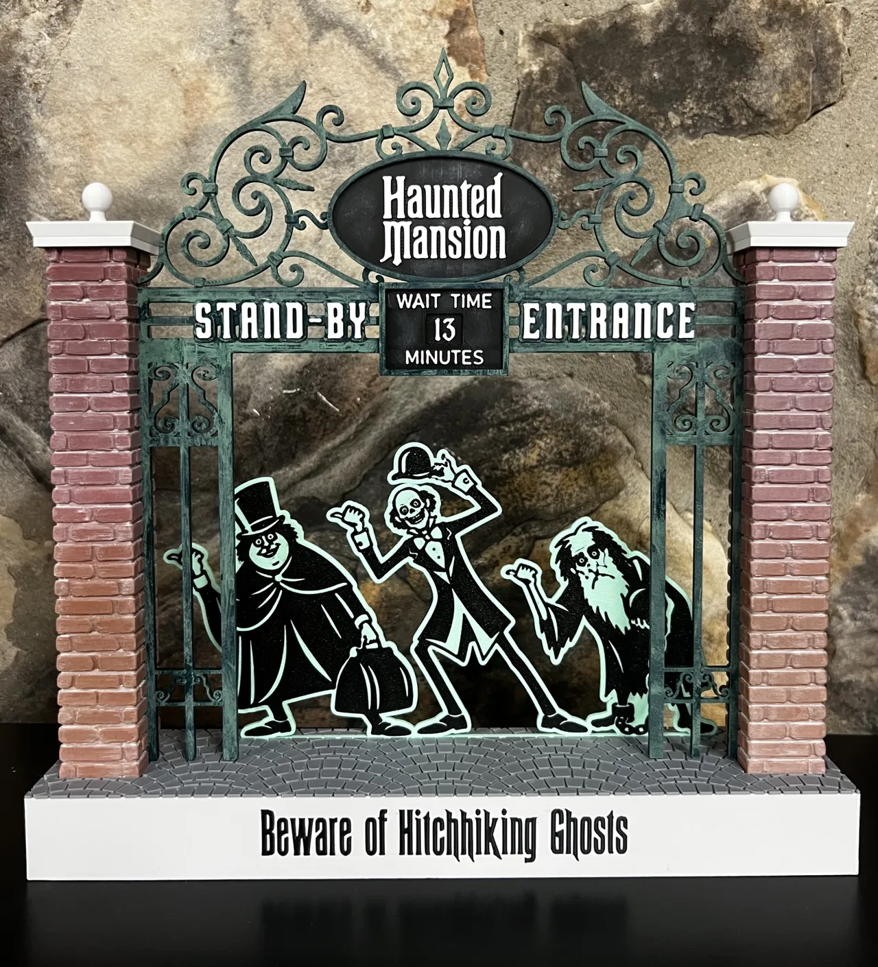 Haunted Mansion Gate view 4