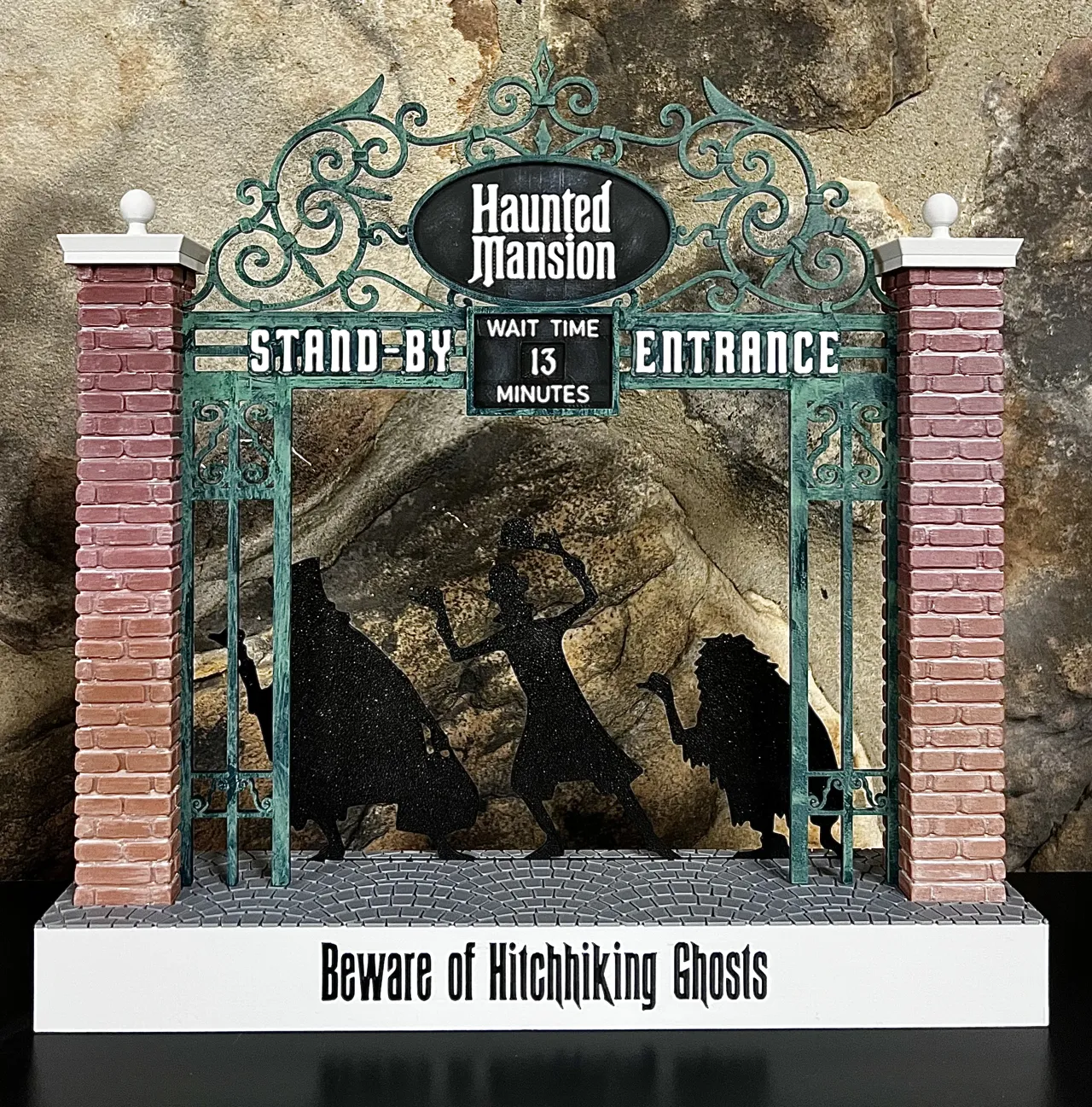 Haunted Mansion Gate view 2