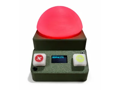 Buzzer (3d Printed Game Controller) - ESP32