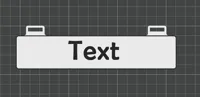 Border sign (petg)