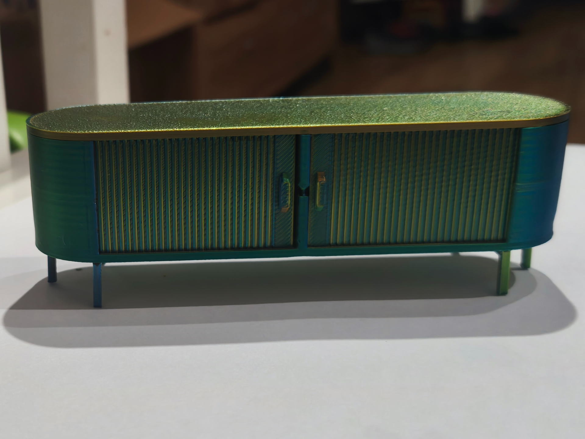 Miniature TV cabinet