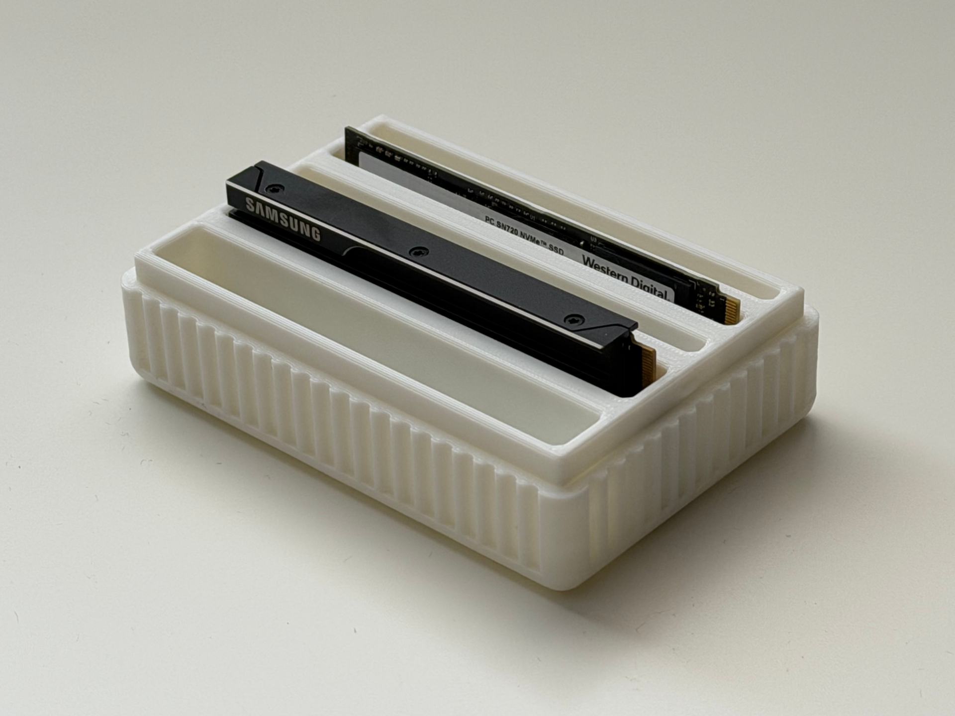 NVMe Case with Lid